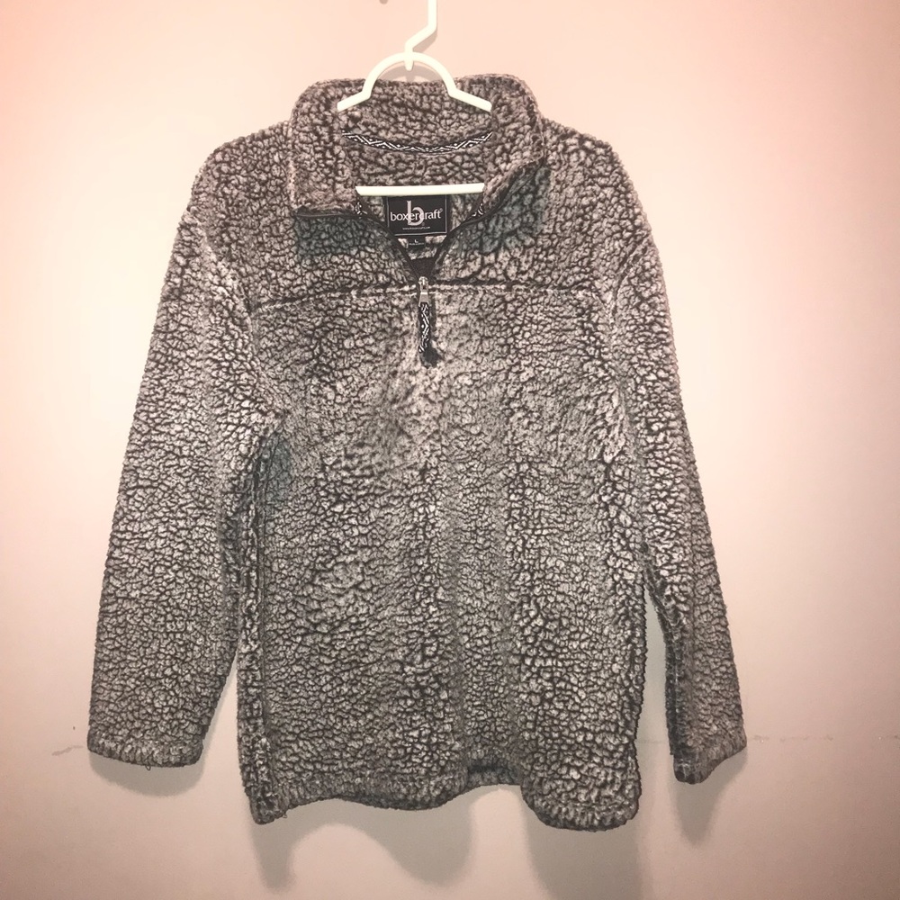 Sherpa 1/4 zip pullover